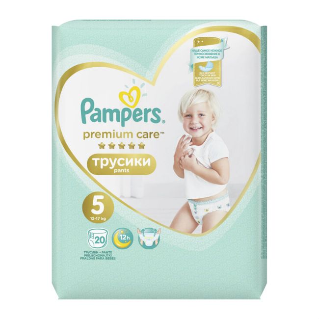 фото упаковки Pampers Premium Care pants Подгузники-трусики детские