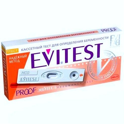 фото упаковки Evitest Proof Тест на беременность