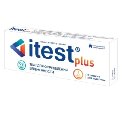 фото упаковки Itest plus Тест на беременность