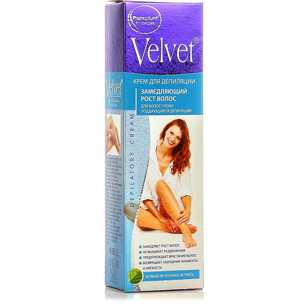 фото упаковки Velvet крем для депиляции замедляющий рост волос
