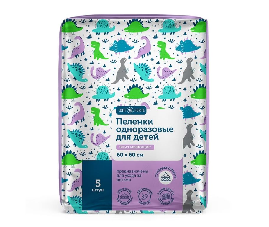 фото упаковки ComForte Пеленки впитывающие одноразовые для детей