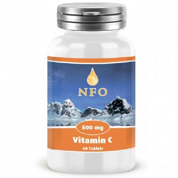 NFO Витамин C, 500 мг, таблетки жевательные, 60 шт.