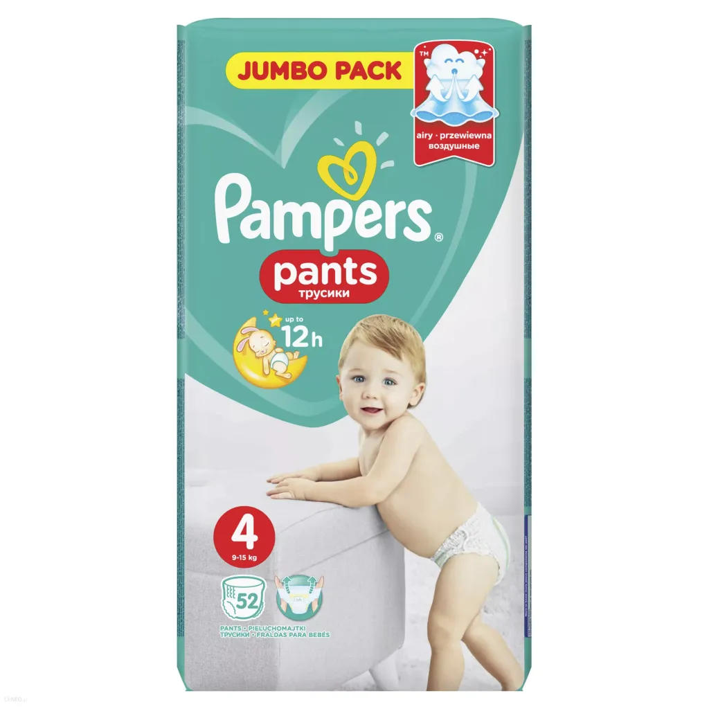 фото упаковки Pampers Pants Подгузники-трусики детские 