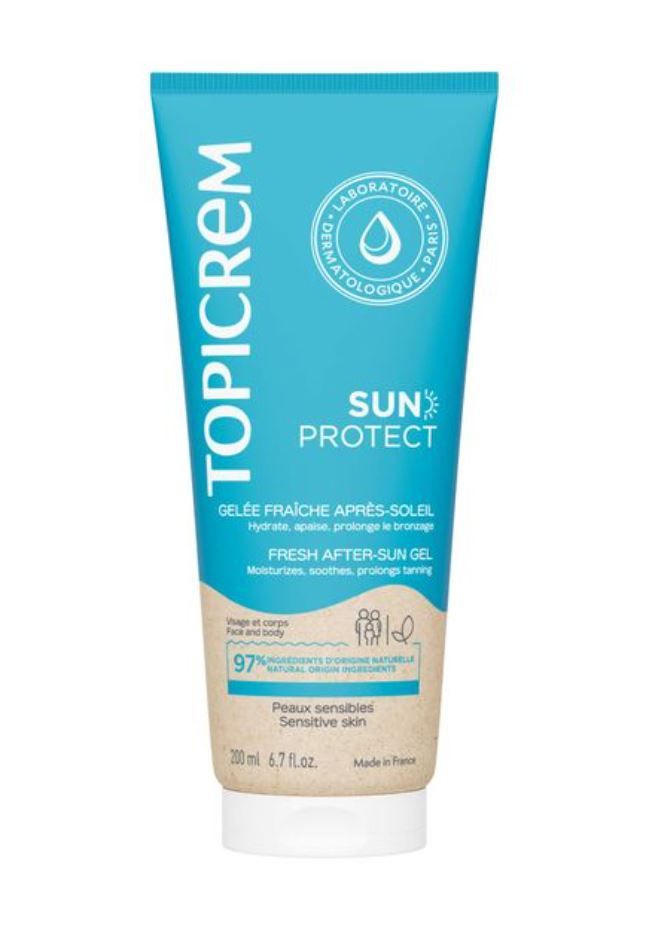фото упаковки Topicrem Sun Protect Желе после загара освежающее