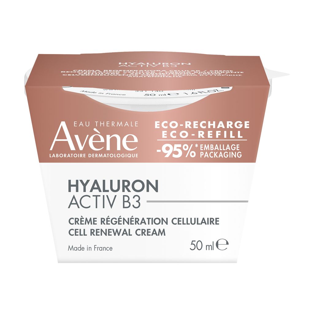 Avene Hyaluron Active B3 Крем комплексный регенерующий дневной, крем, сменный блок, 50 мл, 1 шт.