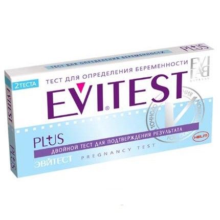 фото упаковки Evitest Plus Тест на беременность