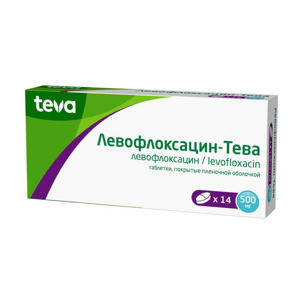 фото упаковки Левофлоксацин-Тева