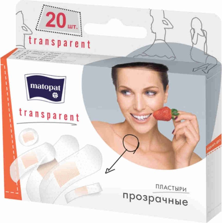 фото упаковки Matopat Transparent Пластырь набор