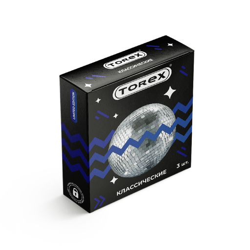 Torex презервативы классические Limited Edition, 3 шт.