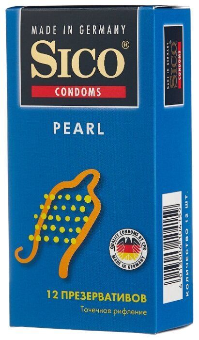 Презервативы Sico Peаrl, презерватив, 12 шт.