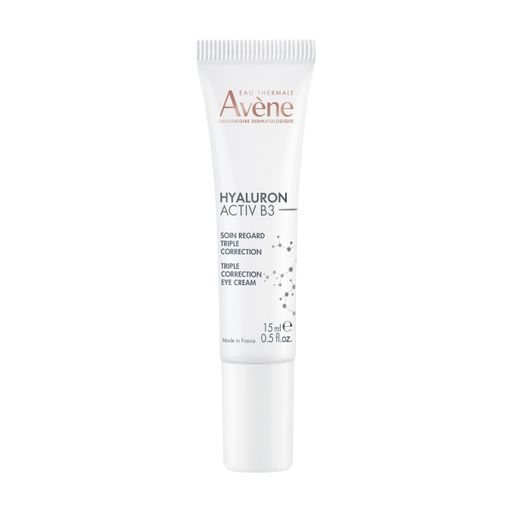 Avene Hyaluron Active B3 Крем-лифтинг для кожи вокруг глаз, крем, Тройное действие мульти-эффект, 15 мл, 1 шт.