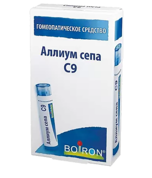 Аллиум сепа С9, гранулы гомеопатические, 4 г, 1 шт.